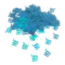 קונפטי מזל טוב - טורקיז