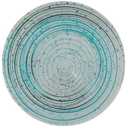 צלחות מטאור תכלת - גדול