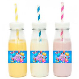 מדבקות מלבניות לעיצוב פורים 2