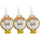 מנשפים חד קרן זהב 6 יח