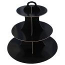 מעמד לקאפקייקס בצבע שחור