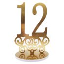 מעמד עץ מטאלי בת מצווה - זהב