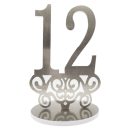 מעמד עץ מטאלי בת מצווה - כסף