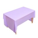 מפה פשוטה פלסטיק - סגול