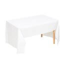 מפת שולחן מובלטת לבן