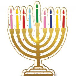 מרכז שולחן חנוכיה גדול