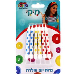 נרות פסים מיקי