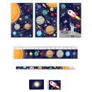 סט כלי כתיבה חלל - מגוון