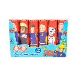 אצבעות שוקולד חלב סמי הכבאי 6 יח'