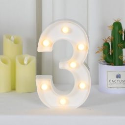 ספרה 3 אורות לד