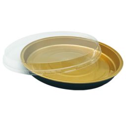 תבניות אלומיניום זהב - עגול 24 ס