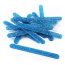 מקלות ארטיק אקרילי - כחול גליטר