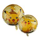 בלון הליום עגול - פוקימון צהוב