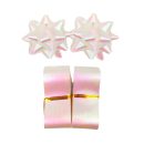 סרט מתנות + פרחים - פנינה