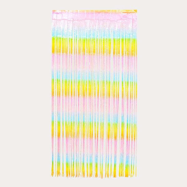 וילוןן פרנזים מטאלי -  צבעוני