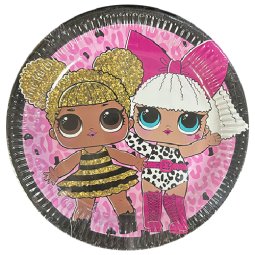 צלחות נייר גדולות LOL