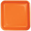 צלחות נייר גדולות מרובע סאן קיס