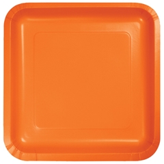 צלחות נייר גדולות מרובע סאן קיס