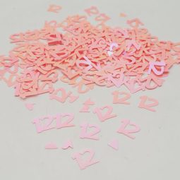 קונפטי גיל 12 - ורוד