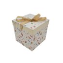 קופסת קרטון עם מכסה מסיכה - קטן