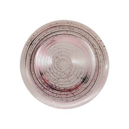 צלחות מטאור ורוד - קטן