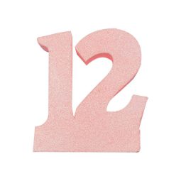 קלקר לקישוט שולחן בת מצווה - ורוד