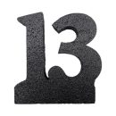 קלקר לקישוט שולחן בר מצווה - שחור