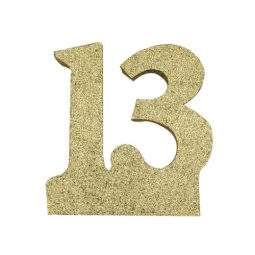 קלקר לקישוט שולחן בר מצווה - זהב