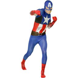 תחפושת מבוגר קפטן אמריקה