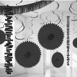 ערכת לקישוט החדר -שחור