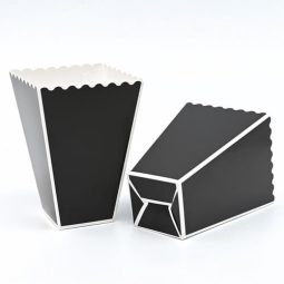 קופסאות פופקורן - שחור