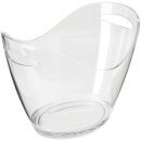 דלי מעוצב לקרח - שקוף