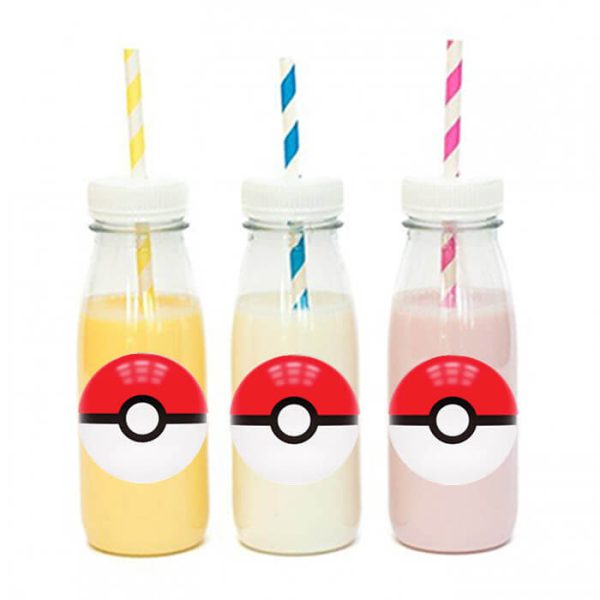 מדבקות עגולות לעיצוב פוקימון 2