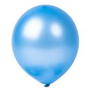 בלוני לטקס מטאלי תכלת 100 יח'