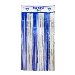 וילון פרנזים מטאלי עצמאות שמח