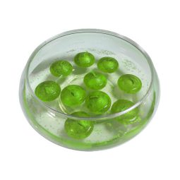 נר צף זוהר - ירוק