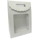 שקיות קלאפה לבן - גדול