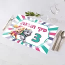פלייסמנט בעיצוב אישי מפרץ ההרפתקאות - בנות