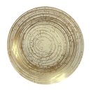 צלחות מטאור קרם זהב - בינוני