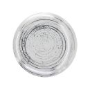 צלחות מטאור כסף לבן - קטן