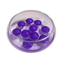 נר צף זוהר - סגול