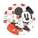 צלחות נייר עגולות גדולות מיקי מאוס