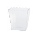 כלי הגשה פופקורן שקוף - קטן