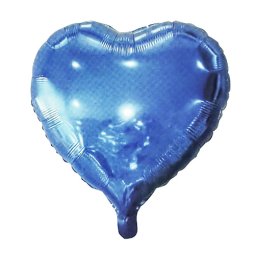 בלון הליום לב כחול