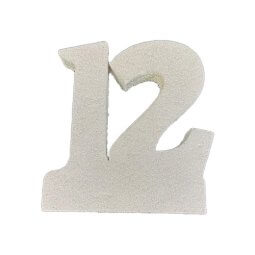 קלקר לקישוט שולחן בת מצווה – לבן