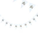 שרשרת Happy Birthday לבן זהב